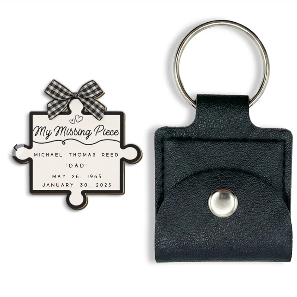 You Complete Me From Heaven - Personalized Custom Wooden Pocket Hug