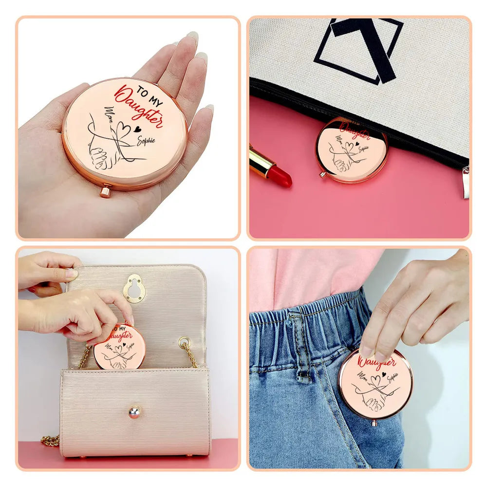How Special You Are To Me - Personalized Custom Compact Mirror