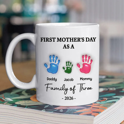 First Mother Day - Personalized Custom 3D Inflated Effect Mug