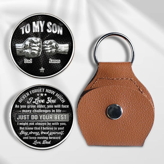 Son I Believe In You - Personalized Custom Pocket Hug