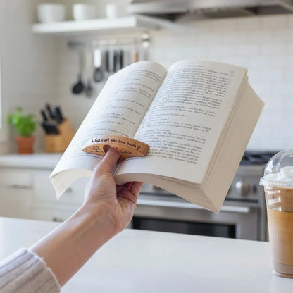 Just One More Page - Personalized Custom Book Page Holder