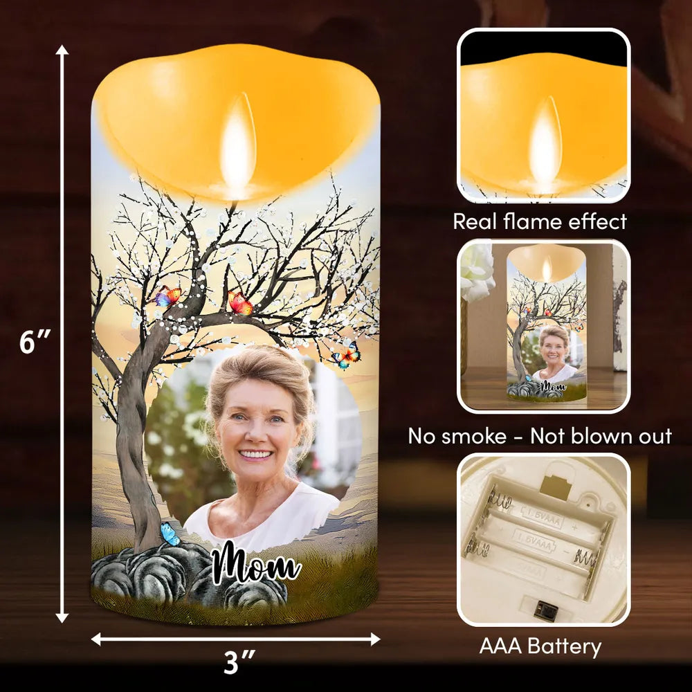 Mine Changed Forever - Personalized Custom LED Candle
